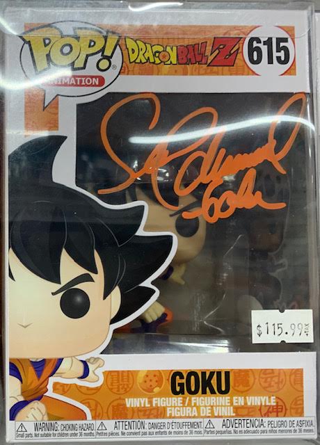 Dragon Ball Z - Goku - Autographed and JSA Certificate #615