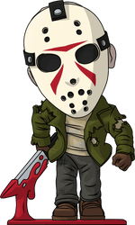 Friday the 13th Jason Youtooz vinyl figure