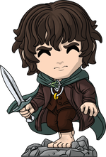 The Lord of the Rings Frodo Baggins Youtooz vinyl figure