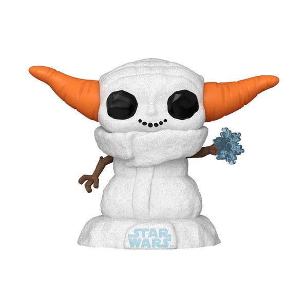 Star Wars: The Mandalorian Holiday Grogu Snowman Funko Pop! Vinyl Figure #748