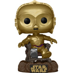 Star Wars: Return of the Jedi 40th Anniversary C-3P0 in Chair Funko Pop! Vinyl Figure #609