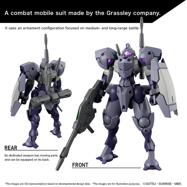 Mobile Suit Gundam: The Witch from Mercury Heindree Sturm High Grade 1:144 Scale Model Kit