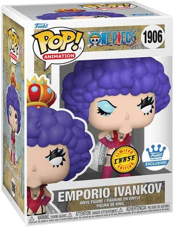 One Piece Pop! Emporio Ivankov with Pop! Protector #1906 CHASE