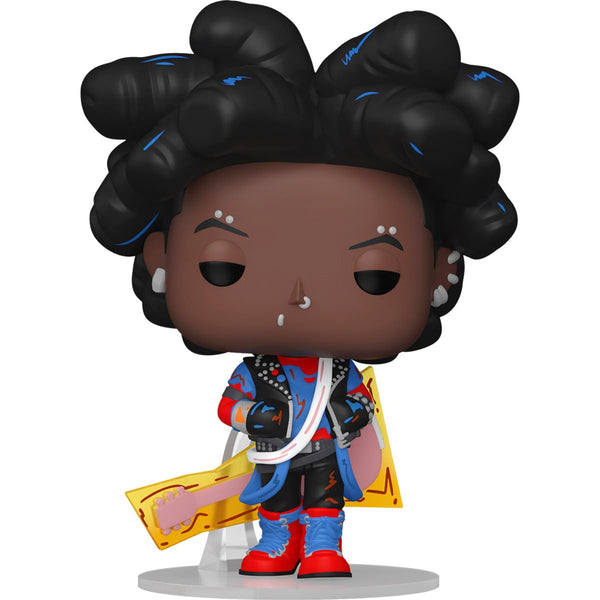 pider-Man: Across The Spider-Verse Spider-Punk Unmasked Funko Pop! Vinyl Figure #1411