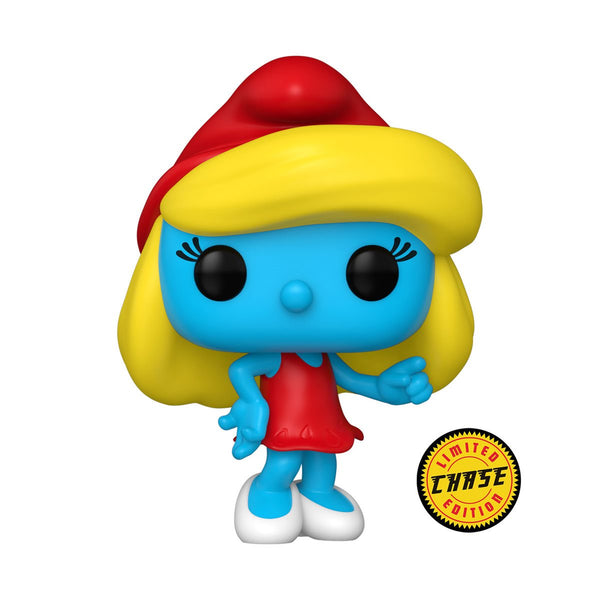 The Smurfs Smurfette with Flower Funko Pop! Vinyl Figure (CHASE) #1516