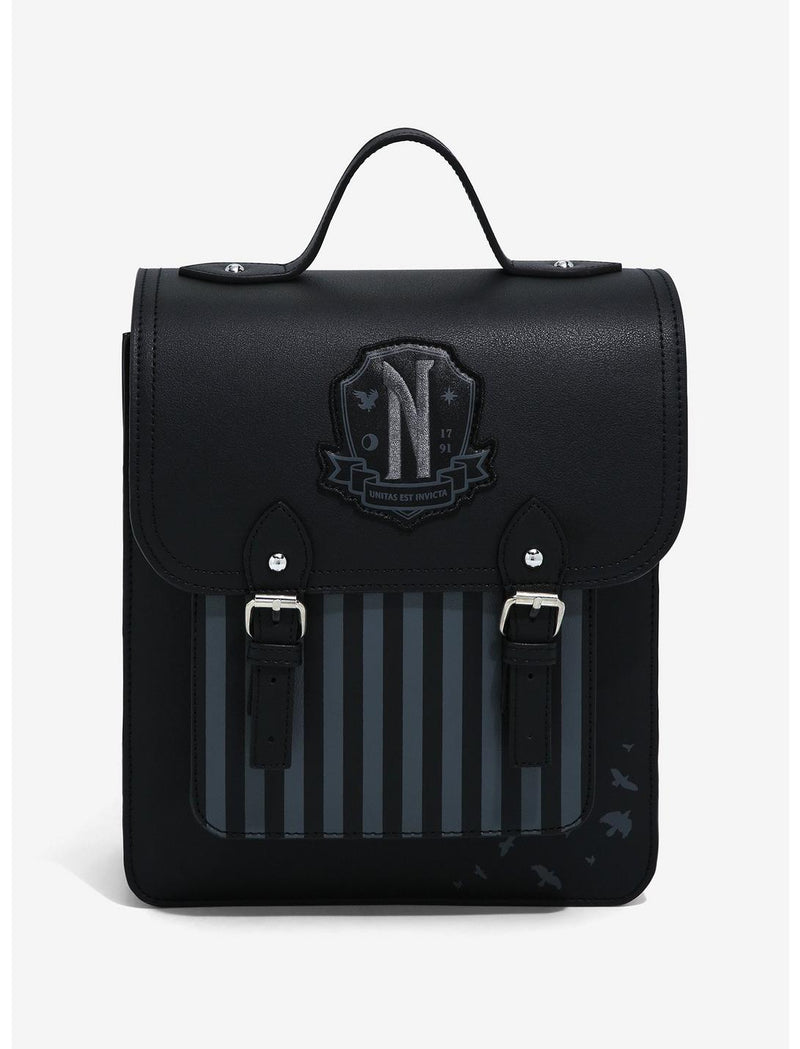 Wednesday Nevermore Academy Mini Backpack