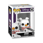 The Nightmare Before Christmas 30th Anniversary Zero with Candy Cane Funko Pop! Vinyl Figure #1384