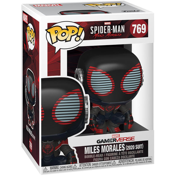 Spider-Man Miles Morales Game 2020 Suit Funko Pop! Vinyl Figure #769