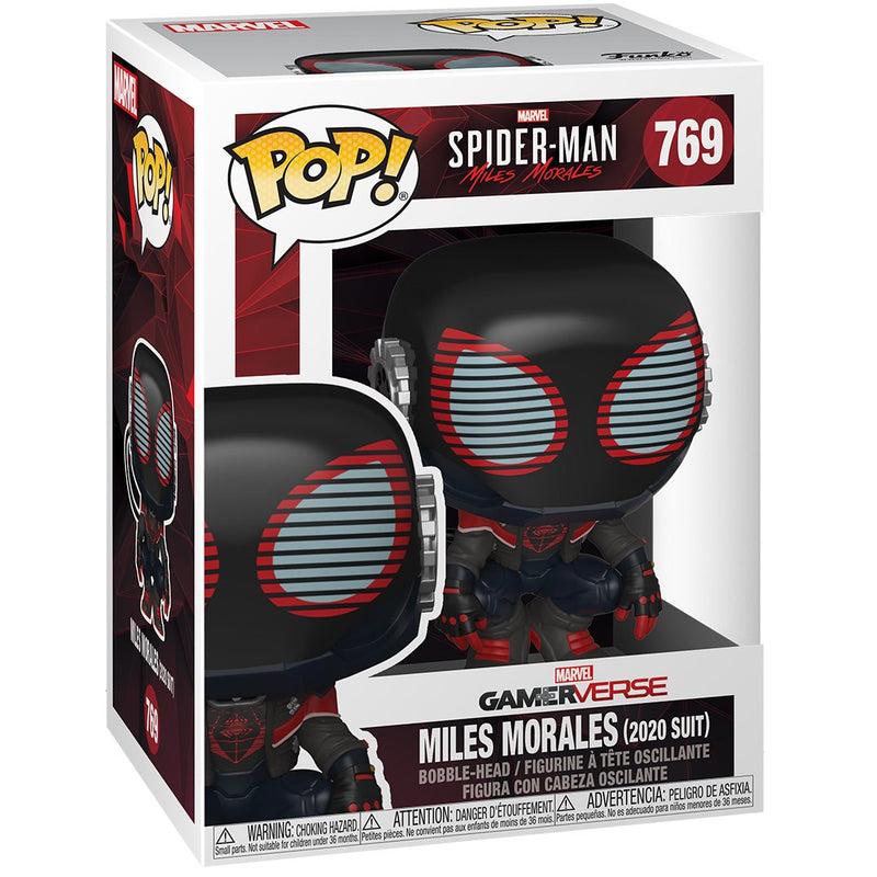 Spider-Man Miles Morales Game 2020 Suit Funko Pop! Vinyl Figure #769