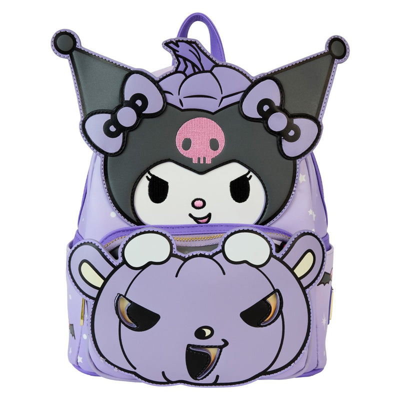 Loungefly - Sanrio Kuromi Pumpkin Mini-Backpack