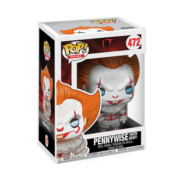 Stephen King's It Pennywise Clown Pop! Vinyl Figure #472