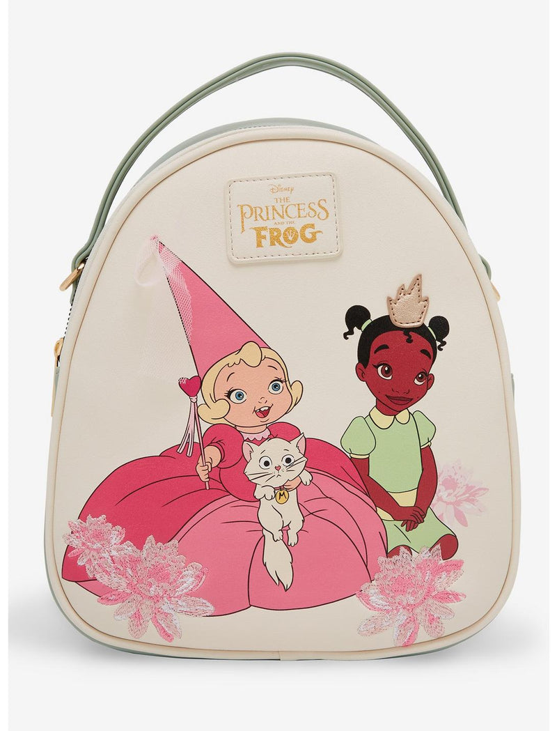 Disney The Princess and the Frog Young Tiana & Charlotte Portrait Mini Backpack