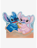 Our Universe Disney Lilo & Stitch: The Series Angel & Stitch Pineapple Small Zip Wallet