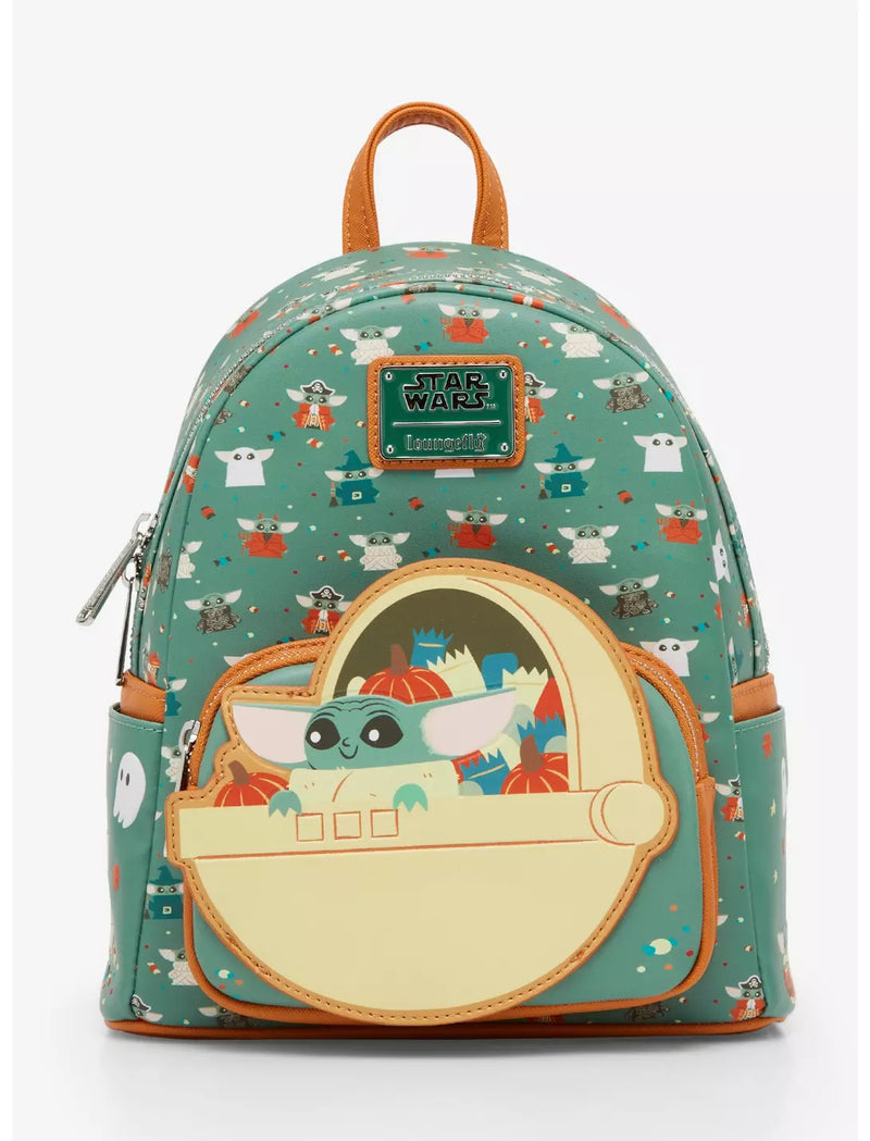 Loungefly Star Wars The Mandalorian Grogu Halloween Mini Backpack