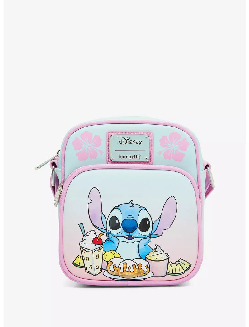 Loungefly Disney Lilo & Stitch Snacking Stitch Crossbody Bag