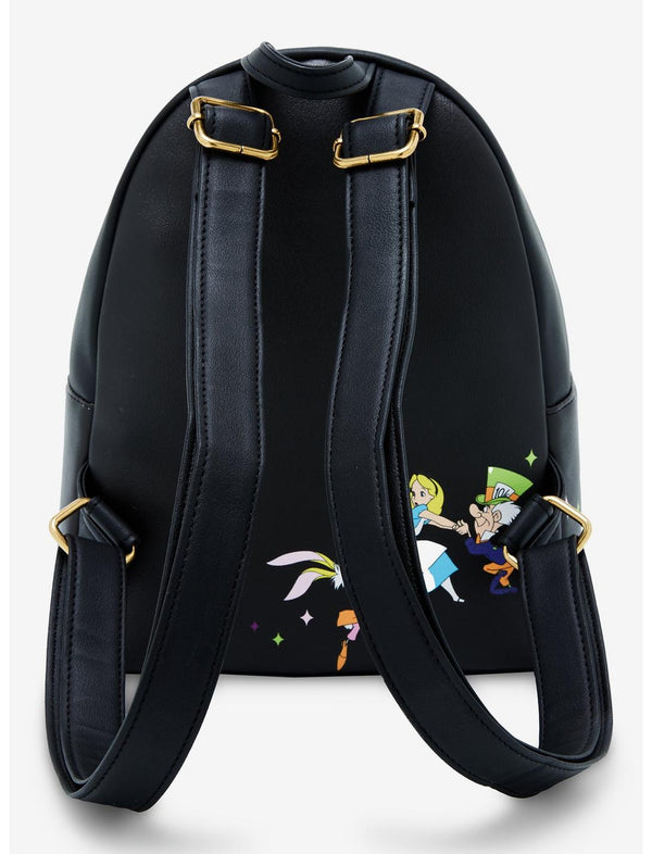 Alice In Wonderland Glow-In-The-Dark Characters Mini Backpack