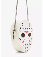 Friday The 13th Jason Mask Glow-In-The-Dark Crossbody Bag