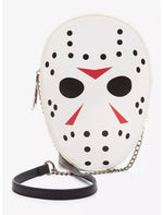 Friday The 13th Jason Mask Glow-In-The-Dark Crossbody Bag
