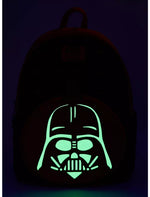 Loungefly Star Wars Darth Vader Glow-in-the-Dark Jack-o-Lantern Mini Backpack