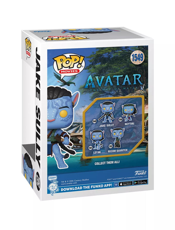 Avatar: The Way of Water Pop! Movies Jake Sully Vinyl Figure #1549