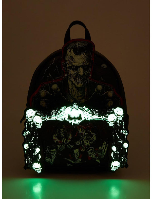 Universal Studios Halloween Horror Nights Glow-In-The-Dark Mini Backpack