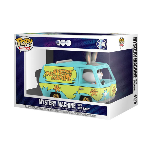 Warner Bros. 100th Anniversary Looney Tunes X Scooby-Doo Mystery Machine w/ Bugs Bunny Super Deluxe Pop! Ride #296