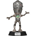 Star Wars: The Mandalorian IG-12 with Grogu Deluxe Funko Pop! #720