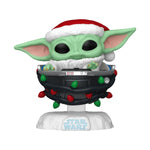 Star Wars: The Mandalorian Holiday Grogu in Pram Funko Pop! Vinyl Figure #746