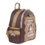 Loungefly-One Piece Wanted Dead or Alive Monkey D. Luffy Mini-Backpack - EE Exclusive