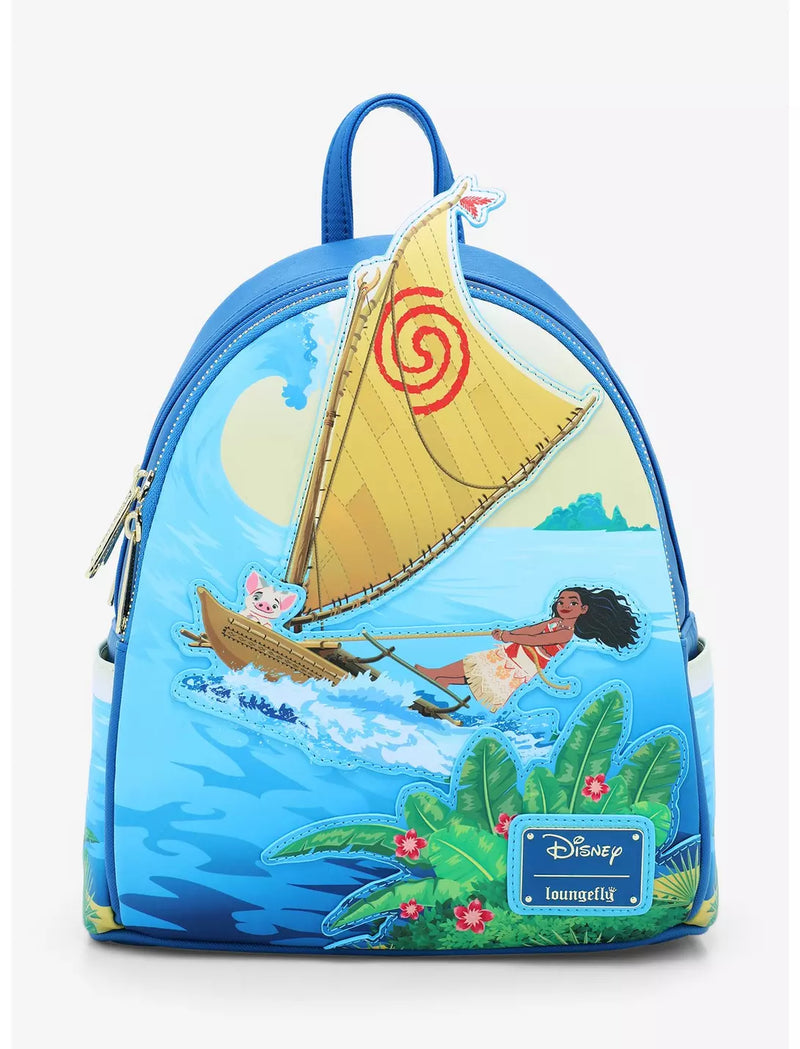 Loungefly Disney Moana Pua Canoe Mini Backpack