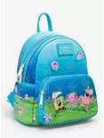 Loungefly SpongeBob SquarePants Patrick & SpongeBob Jellyfishing Mini Backpack