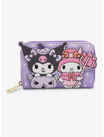 Loungefly Sanrio Kuromi & My Melody Halloween Small Zip Wallet
