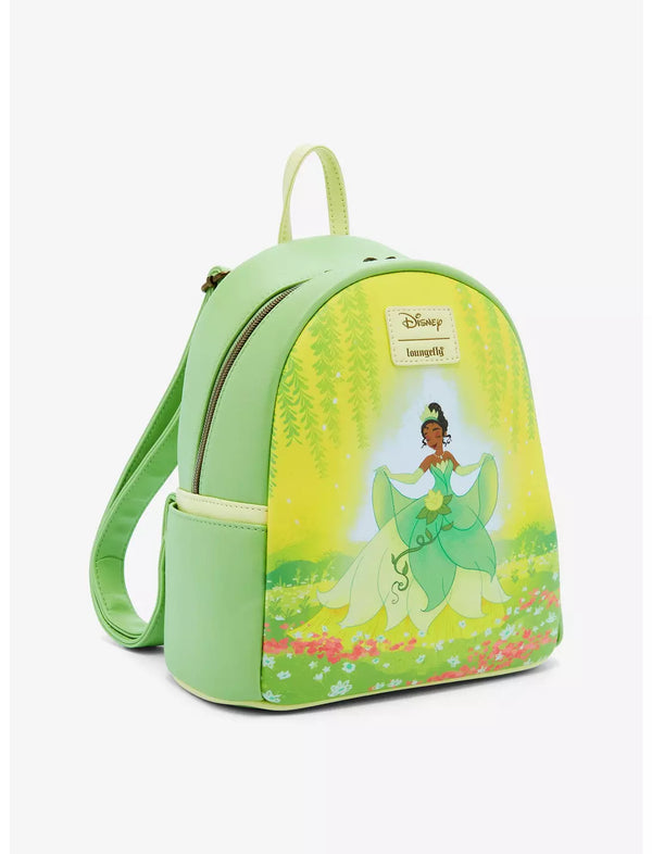 Loungefly Disney The Princess and The Frog Tiana Flower Mini Backpack