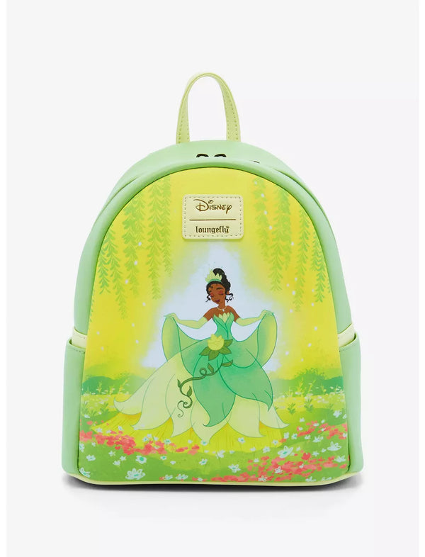 Loungefly Disney The Princess and The Frog Tiana Flower Mini Backpack