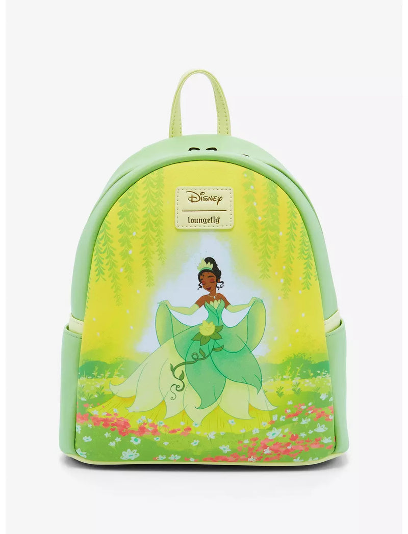 Loungefly Disney The Princess and The Frog Tiana Flower Mini Backpack