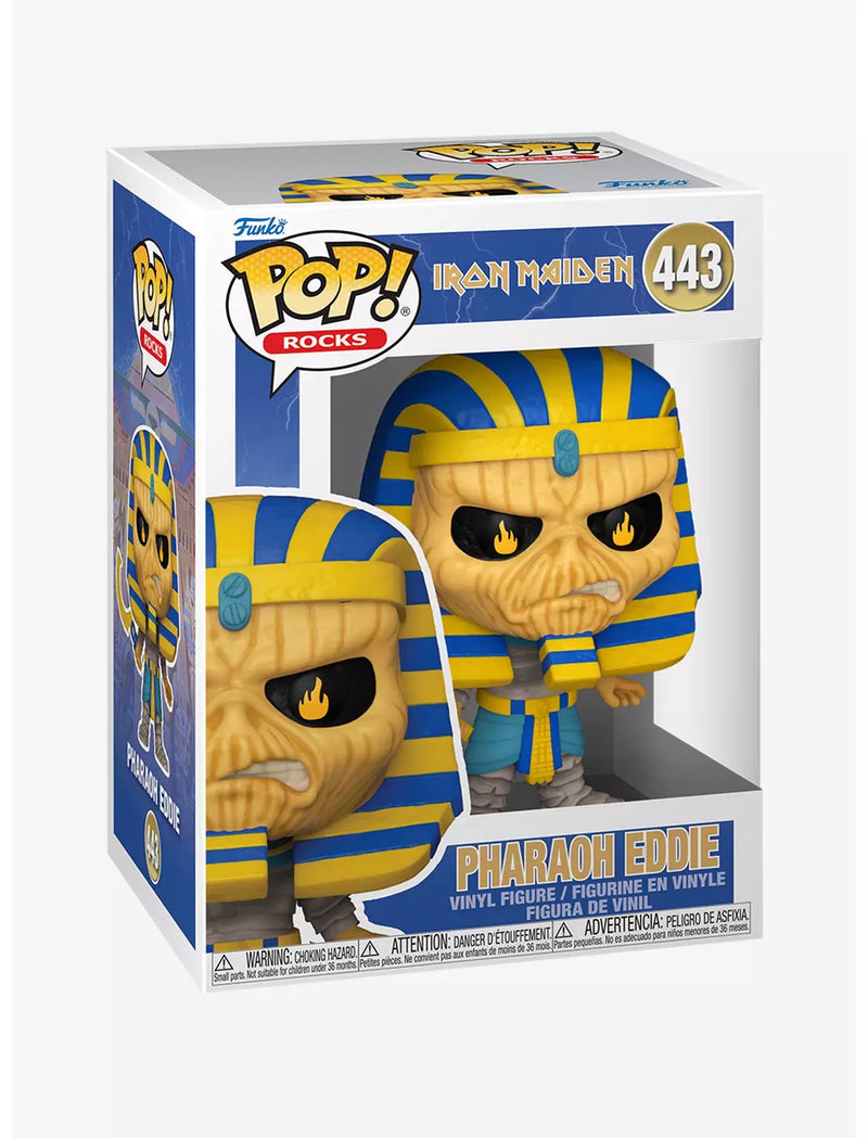 Funko Iron Maiden Pop! Rocks Pharaoh Eddie Vinyl Figure #443