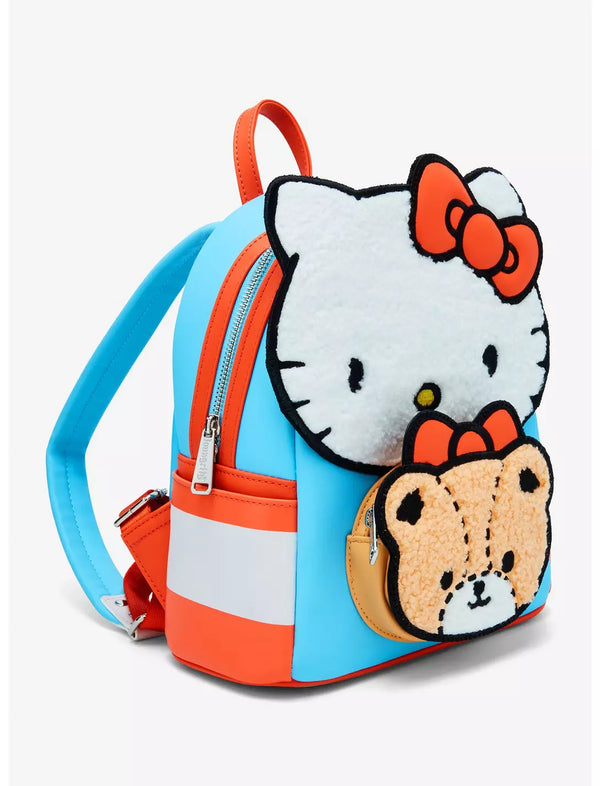 Loungefly Sanrio Hello Kitty & Teddy Bear Figural Mini Backpack