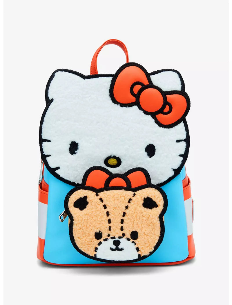 Loungefly Sanrio Hello Kitty & Teddy Bear Figural Mini Backpack