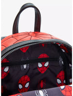 Loungefly Marvel Spider-Man Quilted Mask Mini Backpack