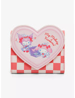 Sanrio My Melody & Kuromi Diner Zip Wallet