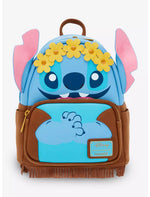 Loungefly Disney Lilo & Stitch Flower Crown Stitch Figural Mini Backpack