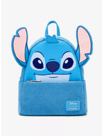 Loungefly Disney Lilo & Stitch Figural Stitch Corduroy Mini Backpack