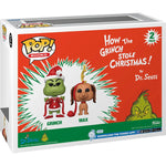 How the Grinch Stole Christmas Grinch and Max Funko Pop! Vinyl Figure 2-Pack