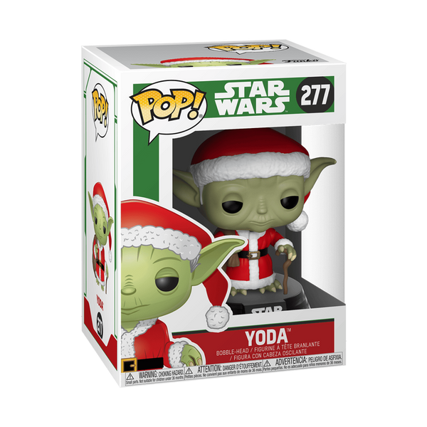 Star Wars Holiday Santa Yoda Funko Pop! Vinyl Figure #277