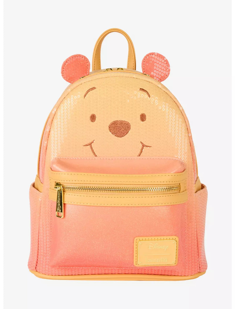 Loungefly Disney Winnie The Pooh Sequin Mini Backpack
