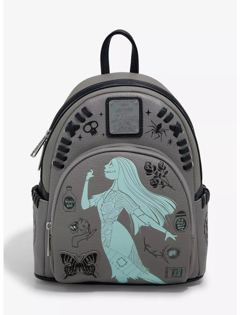 Loungefly Disney The Nightmare Before Christmas Sally Icons Mini Backpack