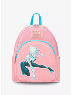 Loungefly Marvel Spider-Gwen Pink Web Mini Backpack