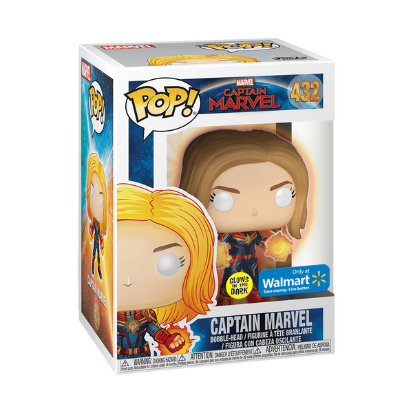 Marvel Captain Marvel - Captain Marvel (Glows in the Dark) Exclusive #432