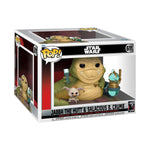 Star Wars: Return of the Jedi 40th Anniversary Jabba and Salacious Crumb Deluxe Funko Pop! Vinyl Figure #611