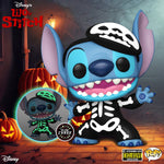 Lilo & Stitch Skeleton Stitch Funko Pop! Vinyl Figure (EE Exclusive) (CHASE) #1234